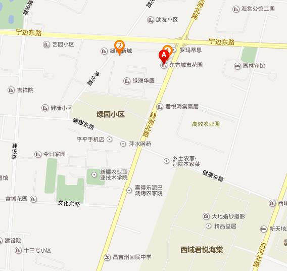 东方城市花园小区图片