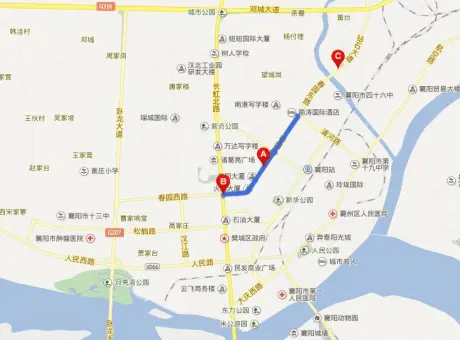 现代城数码港-樊城区大庆东长征东路片春园路
