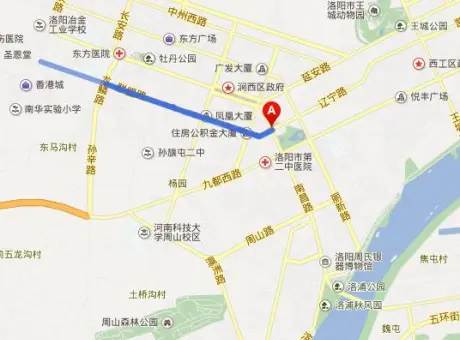 青岛公寓-涧西区上海市场西苑路与青岛路交叉口