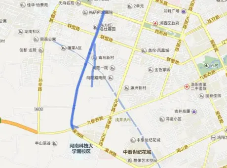 洛阳银行家属院-涧西区上海市场青岛路与西苑路交叉口