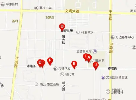 万达华府-文峰区文峰中华路和德隆街交叉口东北角