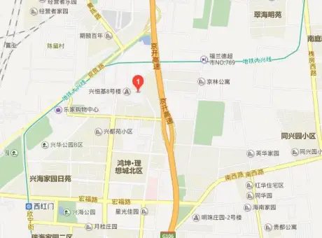 中铁大都-海淀区学院路清华东路，学院路北口，清华东路以北，东临学清路