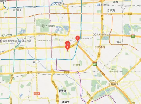 政法小区-丰台区方庄丰台北京市丰台区东铁匠营，方庄桥东站