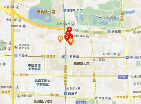 机械研究院西区-海淀区甘家口首体南路上紧邻白石桥