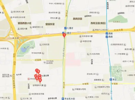 东大街南里-丰台区丽泽桥丰北路华堂商场向南200米