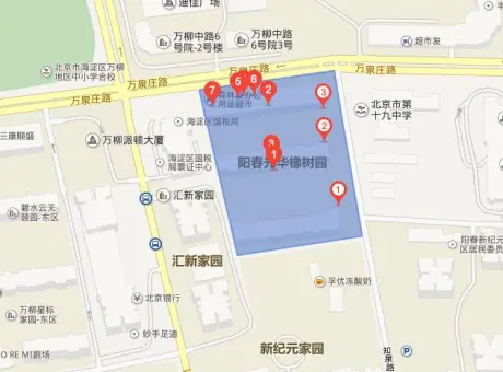 阳春光华橡树园-海淀区万柳知泉路东侧，万柳路西侧