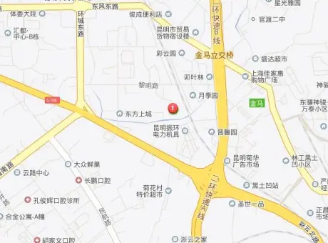 桔子公寓-官渡区东站曙光路南段