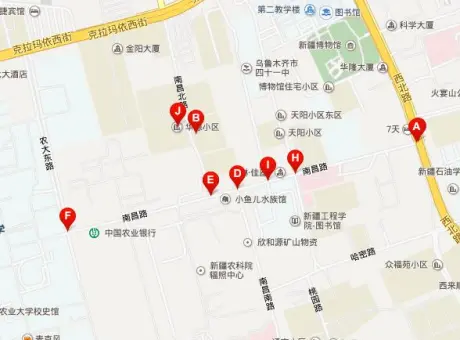 煤校家属院-沙依巴克区南昌南路南昌路煤校