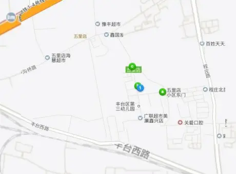 五里店南里小区-丰台区丰台体育馆西南四环、五环之间，五里店南里小区