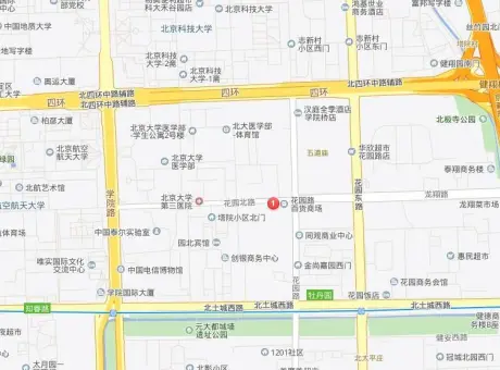 学知桥应用文理学院家属楼-海淀区牡丹园海淀学知桥的东北方向地铁十号线学知桥站旁