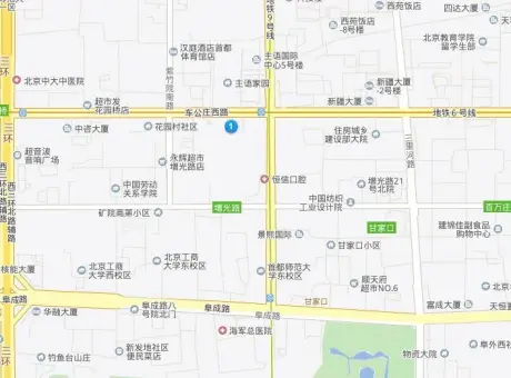 水利科学研究院家属院-西城区车公庄西城区车公庄西路与首体南路十字路口西南角