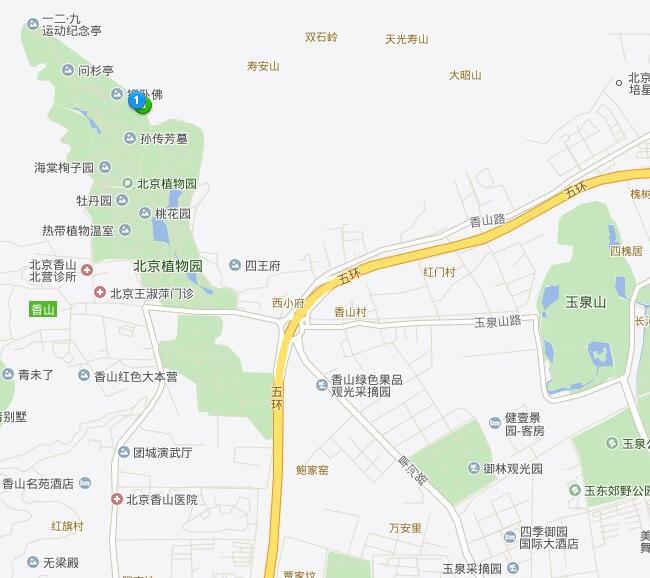 香山四合院小区图片