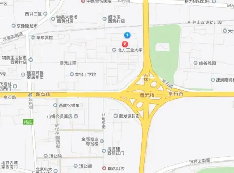 北方工业大学家属楼-石景山区苹果园石景山区晋元庄路5号