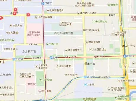 百年老北房-东城区王府井王府井步行街北口