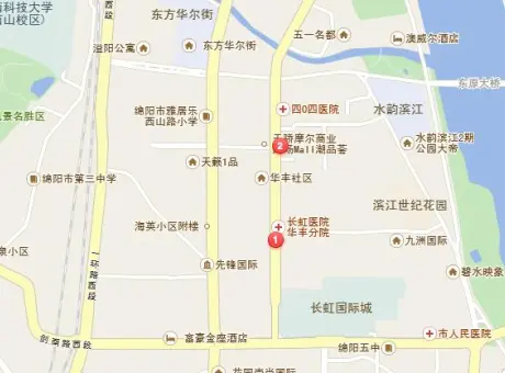 九洲跃进路1958-涪城区高水涪城区跃进路50号（原407厂）
