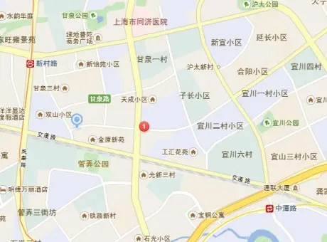 延长西路586号-普陀区甘泉路延长西路586号