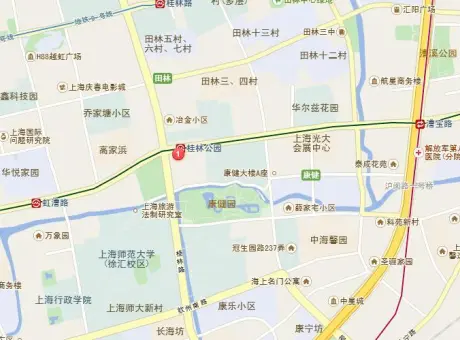 农业大厦-徐汇区上海南站漕宝路124路