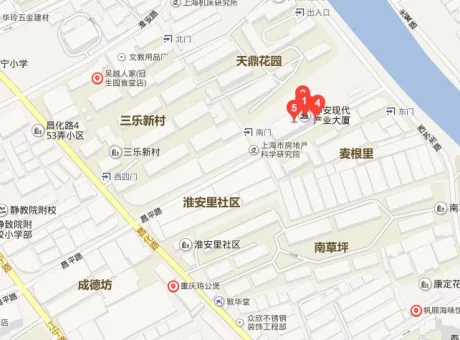 静安现代产业大厦-静安区南京西路昌平路68号（靠近昌化路）