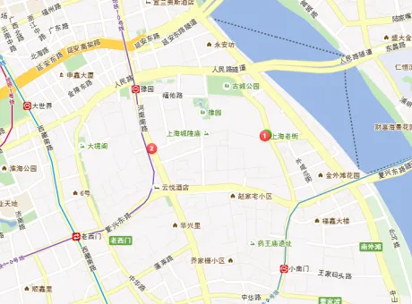 方浜中路-黄浦区豫园方浜中路