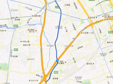 九新公路-松江区九亭九新公路