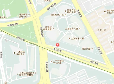 上海信息枢纽中心大楼-浦东新区陆家嘴世纪大道211号