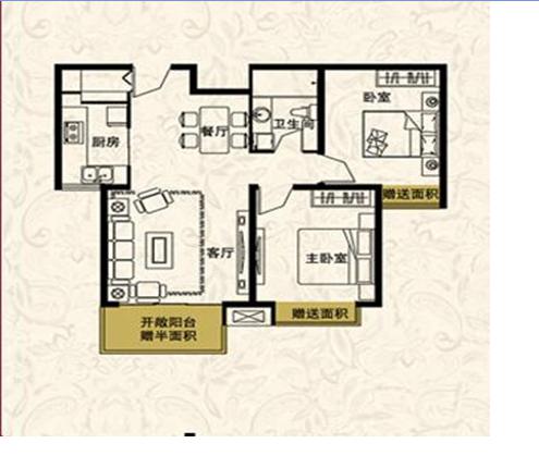 阿尔卡迪亚文景苑,文景苑89.9平 精装 老证唯一 带地下室 68.8万2