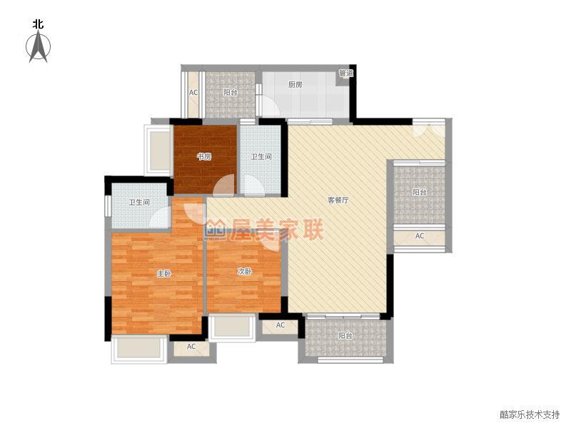 九龙坡区杨家坪精装6室3厅3卫二手房出售16