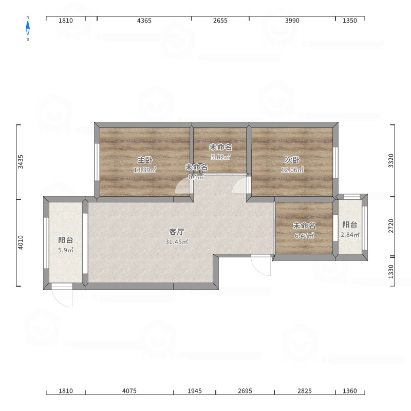 建华区建华精装2室2厅2卫二手房出售11