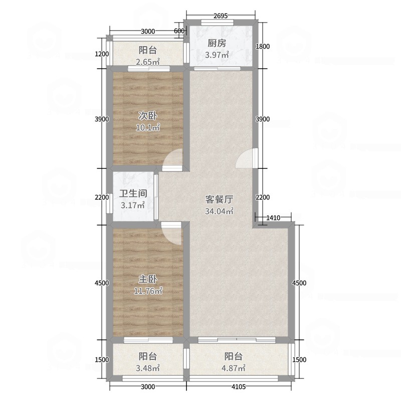 古冶区古冶公交总站精装3室2厅2卫二手房出售12