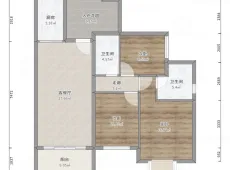 西山区|恒大云报华府3室2厅2卫出售