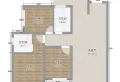 师大北苑育才本部已交费加装电梯，128平三房两厅两卫，13