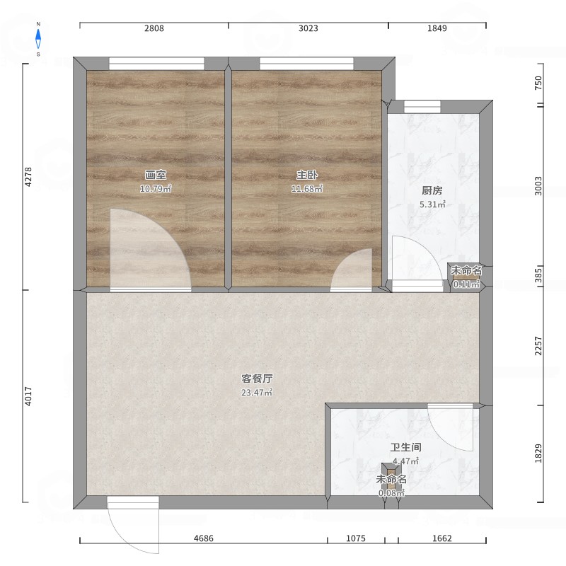 甘井子区华南精装2室2厅1卫二手房出售8