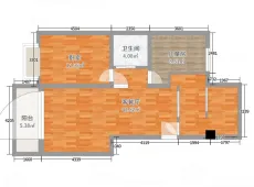 安定区|建宁小区2室2厅1卫出售