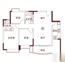 恒大金碧天下户型信息3