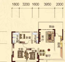 遵义恒大城户型信息4