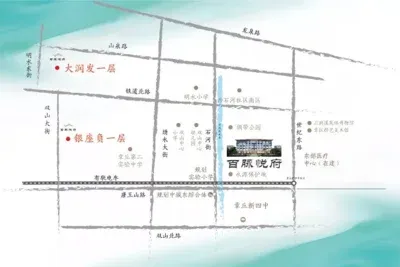 百脉悦府楼盘图