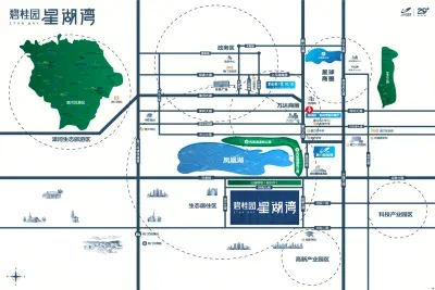 荆门碧桂园星湖湾楼盘图