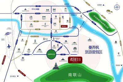 置境孔雀台楼盘图