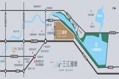 三江湖畔楼盘图