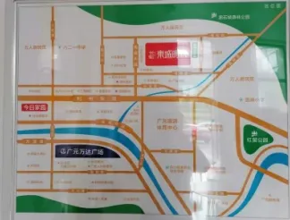 长虹东城时代商业交通图1