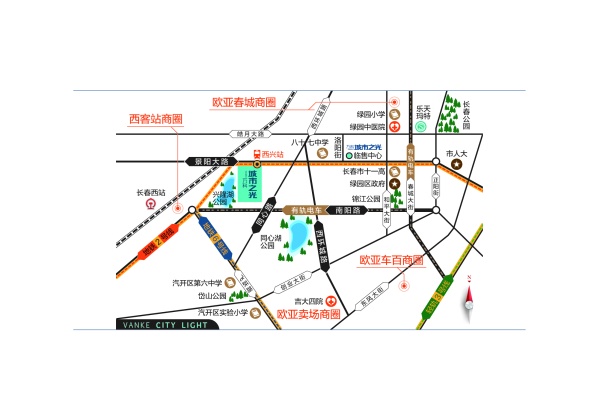 万科城市之光房价214