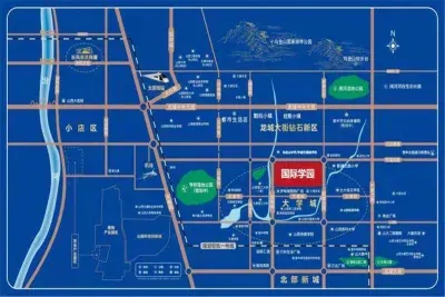 大学城·国际学园楼盘图