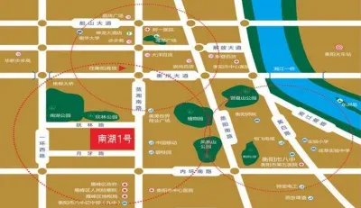 南湖1号楼盘图