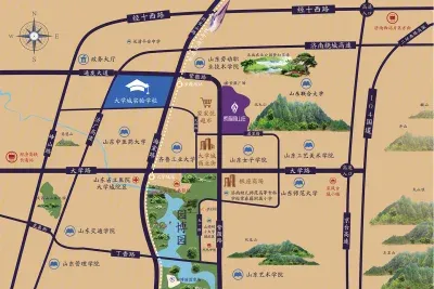 紫薇阁山庄楼盘图