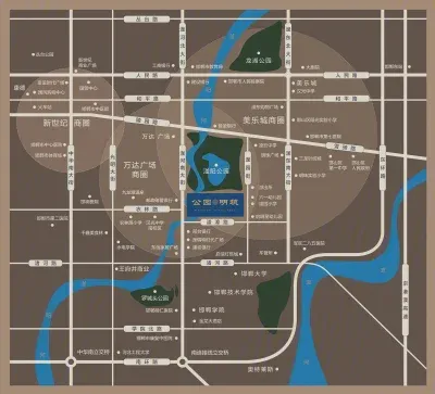 公园明筑楼盘图