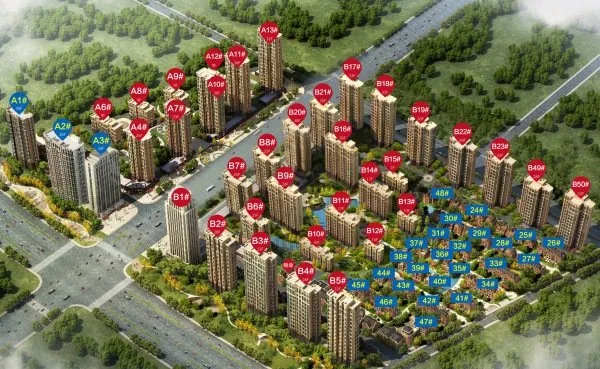 诚城三英里楼盘图