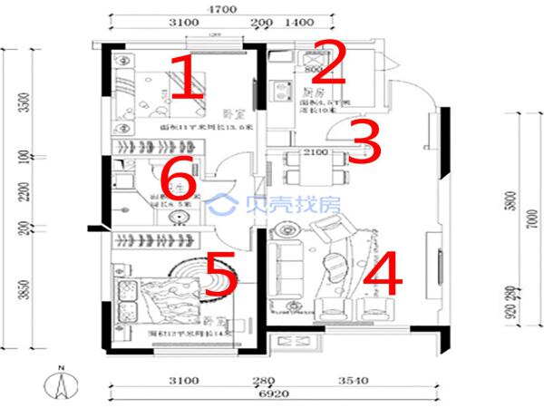 益海美利山房价36