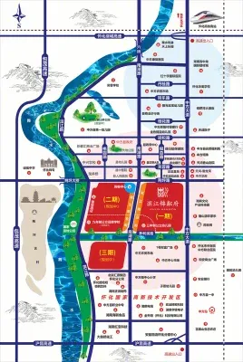 滨江锦粼府楼盘图