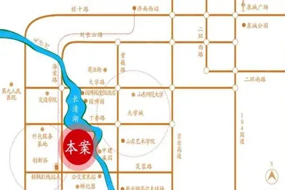 中建长清湖楼盘图