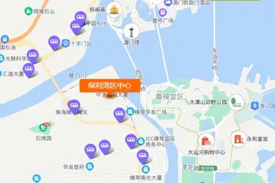 保利湾区中心楼盘图